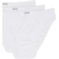 Miniatyrbillede 3 af 6: Fruit Of The Loom Herre Classic Lip Briefs (3-pak) Hvid Hvid White S