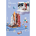 Miniatyrbild 4 av 5: Rymdfärja Leksaksbyggset med Astronaut Minifigurer och Kontrolltorn Byggset