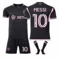 Miniatyrbillede 1 af 3: Major League Soccer Messi nr. 10 Miami International Jersey Hjemme Ude Voksen Børn Fodboldtrøje Sæt Hjem Hjem Home Adult L（175-180cm）