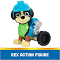 Pikkukuva 7 / 7: Auton hahmo Rex - Auto 15cm Paw Patrol keräilyhahmo - Paw Patrol lelu - Kierrätetty muovi lelu - Lasten auto - Lelua lapsille 3 vuotta ja sitä vanhemmille