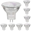 Miniatyrbild 1 av 4: MR11 12V 35W halogenlampor GU4 2800K varmvit dimbar 8st