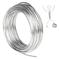 Miniatyrbillede 3 af 6: 100M~1M Rustfrit Fjedervir Hard Wire Diameter 0,02/0,3/0,4/0,5/0,6/0,8/1,5/2,5/3 Mm Fjedervir Ståltråd 2.5mmX1m