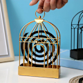 Miniatyrbilde 3 av 3: Retro Jern Myggspiralholder Gold