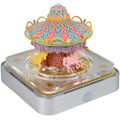 Miniatyrbillede 1 af 8: LED flaske lampe, 3 farver, USB opladbar, berøringsstyring til spisebord GUL YELLOW Carousel