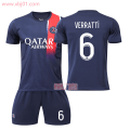 Miniatyrbild 1 av 11: 23-24 Ny säsong Paris Saint-Germain fotbollströja 30 Messi 10 Neymar 7 Mbappe tröjset number 6 #16