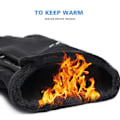 Miniatyrbilde 3 av 7: USB-oppvarmede hansker Vinter Elektriske Hansker Sykling svart black constant temperature