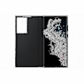 Miniatyrbild 2 av 5: Samsung Galaxy S22 Ultra Officiellt Skal - Smart Clear View Cover - Svart