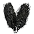 Pikkukuva 4 / 4: 1-50 kpl 30-35 cm Suuret Strutsuitta Höyhenet Koristeluun Hääjuhliin Musta Black 30 pcs