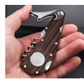 Miniatyrbillede 2 af 5: Semi-automatisk to-i-én cigar-cutter i rustfrit stål
