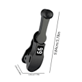 Miniatyrbillede 2 af 10: Automatisk Skærmblikker Auto Clicker Tap Liker SORT 2 2 Sort Black 2-2