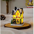 Miniatyrbilde 1 av 2: Julehus med lys, Kerstdorp, Julelandsby til hjemmet, Julegaver, Julepynt, Nyttår 2022, Natale, Navidad, Noel