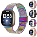 Pikkukuva 2 / 4: Fitbit Versa 3 -ranneke ruostumattomasta teräksestä black