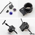 Miniatyrbillede 7 af 8: Hot Fusion Metal Fight Masters Top Beyblade Launcher Set Legetøj