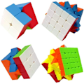 Miniatyrbild 2 av 4: Maomaoyu Speed ​​Cube Set 2x2 3x3x3 4x4x4 5x5x5 4 Pack Pussel Tw