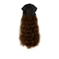 Miniatyrbild 3 av 8: Svart hårdel Ponytail BRUN STREAM STYLE STREAM STYLE brun brown strap style-strap style