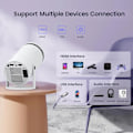 Miniatyrbild 6 av 8: 4K-projektor - Android 11, 5G Wi-Fi, Bluetooth - 150 ANSI 1000