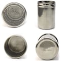 Miniatyrbillede 7 af 7: 2 stk. Sukkersalt-rystere, 7oz Rustfrit Stål Chokoladeryster Sukkersalt-salt Kakao Mel Kaffe Rystere Sigter til Køkkenhåndværk 2 stk.