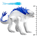 Miniatyrbillede 2 af 5: Godzilla x King Kong Giant Skar Actionfigur Legetøj Shimo Suko med Doug Actionfigur SHIMO
