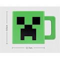 Pikkukuva 2 / 2: Minecraft Creeper -kuppi ja mukit 230ml 8CM