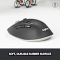 Miniatyrbilde 2 av 9: M720 Triathlon Trådløs Mus for Flere Enheter, Bluetooth, USB Unifying Receiver, 1000 DPI, 8 Knapper, Kompatibel med Bærbare Datamaskiner, PC, Mac, iPadOS - Svart