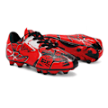 Miniatyrbillede 3 af 7: Barn Tonåring Fodboldstøvler Spikes Sko Fodbold Træning Sneaker Grøn 43 Rød Röd 33