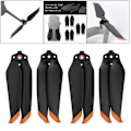 Miniatyrbillede 4 af 5: Lavt støj 7238f propeller til Dji Mavic Air 2s drone 2 par orange