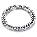 Miniatyrbillede 1 af 5: Titanium Armbånd - Titanium Armbånd til Mænd - Let og holdbar til langvarig brug 20cm*8mm