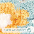 Miniatyrbild 5 av 7: Halkfri Badrumsmatta, Mjuk Mikrofiber, Absorberande Maskintvättbar, Multifunktionell, Badrum, Kök, Sovrum, Dörr