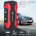 Miniatyrbillede 2 af 5: 12V Motorbil Powerbank Starter Motor Bærbar Jump Starter med LED Lommelygte Biler Nødoplader USB Opladning Blå blue