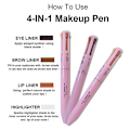 Pikkukuva 3 / 5: Glitter Highlighter 4 In1 Meikkikynä Kulmakynä 1