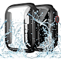 Miniatyrbilde 1 av 5: Vanntett etui kompatibel med Apple Watch 44 mm Svart Black 44mm