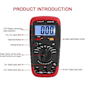 Miniatyrbillede 3 af 4: Digital Kapacitansmåler Kondensator Tester 0,1pf - 20000uf med LCD Baggrundsbelysning Max 1999 Display