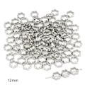 Miniatyrbilde 6 av 9: 50 stk To Hull CCB Perler Ramme Avstandsperler DIY Halskjede Armbånd - Perfekt