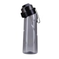 Miniatyrbild 2 av 4: Smaksatt vattenflaska med 7 kapslar Air Water Up Bottle Frostad Svart 650 ml Air Startup Set Vattenkopp för camping sport 0 J