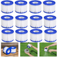 Pikkukuva 2 / 4: Bestway Lazy Lay-Z-Spa Suodatin VI -patruuna kylpytynnyreille ja uima-altaille 2PCS color