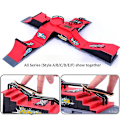 Miniatyrbilde 1 av 3: Miniskatepark for Finger Skateboard, Kombinasjonsleketøy for Skatepark, Rampe for Skateboard Style D