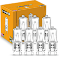 Miniatyrbilde 1 av 5: 10 stk G9 230V 42W Dimmbare 370 Lumen C-klassifiserte Halogenlamper
