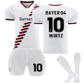 Pikkukuva 1 / 2: 24-25 Bayer 04 Leverkusen Vieraspaita Lapsille, Pelipaita No. 10 Wirtz 16