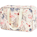 Pikkukuva 1 / 4: Naisten Kosmetiikkakassi Matkakassi (Beige Flamingo)