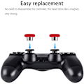 Pikkukuva 3 / 5: Vaihda Grip Stick - Varaosat Analog Joystick Yhteensopiva Xbox one ELITE, PS4 Ohjaimen Lisävaruste - Punainen