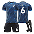 Miniatyrbillede 1 af 2: 23/24 Chelsea Udebanefodboldtrøje til Børn med Strømper 6 T.VIL VA 6 T.WIL VA children's sizes22