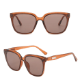 Miniatyrbild 1 av 7: DL GLASÖGON Personliga solskydd Retro Fyrkantiga Solglasögon Koreanska milda Mode monster Oversized Solglasögon 2024 C4 Fashion Sunglasses