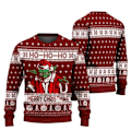 Miniatyrbilde 4 av 5: The Mandalorian og Grogu Baby Yoda Stygg Julebgenser 2024 God Jul Menn Pullover Høst Vinter Star Wars Damtrøje stil 1 style 1 XS
