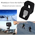 Miniatyrbild 5 av 5: Vindskydd för GoPro Hero 9 Hero 10 Hero 11 Black Husram Case Videoskumsvindbrusreducerande Tillbehör