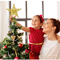 Miniatyrbild 4 av 5: Julstjärna för julgransdekorationer style 2