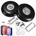 Pikkukuva 6 / 7: Matkalaukun osat Olkapäät Matkalaukun pyörät 70MM * 24MM 2 kpl 2 kpl 2 pcs 70mm * 24mm