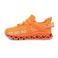 Miniatyrbillede 1 af 3: Åndbare løbesko Blade Slip on Sneakers Herre Orange Størrelse 43 Orange Orange 26.5cm