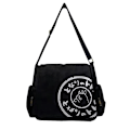 Pikkukuva 1 / 5: Naapurini Totoro Canvas Messenger -laukku, sarjakuvaopiskelijan kirjan Messenger -laukku useilla taskuilla Black