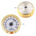 Miniatyrbillede 5 af 5: Cigar Hygrometer Analog Cigar Humidor Hygrometer Mekanisk Rund Hygrometer Fugtighedsmåler til Humidor Cigar Skab Cigar Krukker