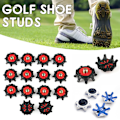 Miniatyrbilde 3 av 7: Antiskli-pigger for golfsko Slitesterke sko Reservedel Golfutstyr Grey White